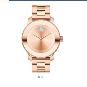 Worn Once Movado Bold Rosegold Womens Watch